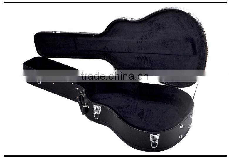 Nice quality Leather L type acoustic guitar case