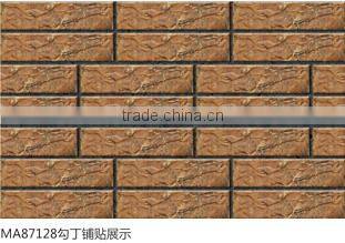 MA87125 3D inkjet outdoor decorative porcelain exterior wall tiles