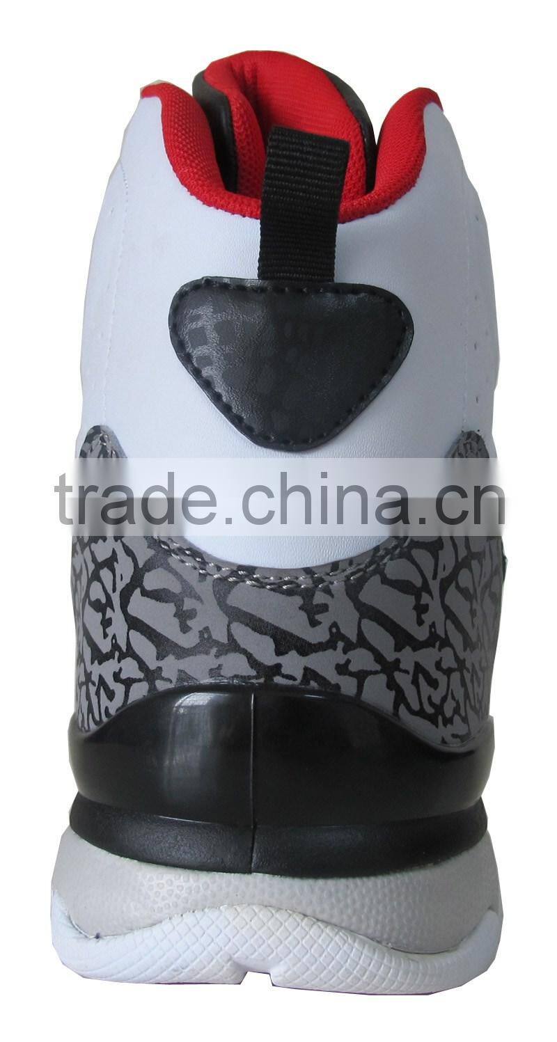 2015China manufacture mens basketball shoes sport footwear for men casual basketball shoe
