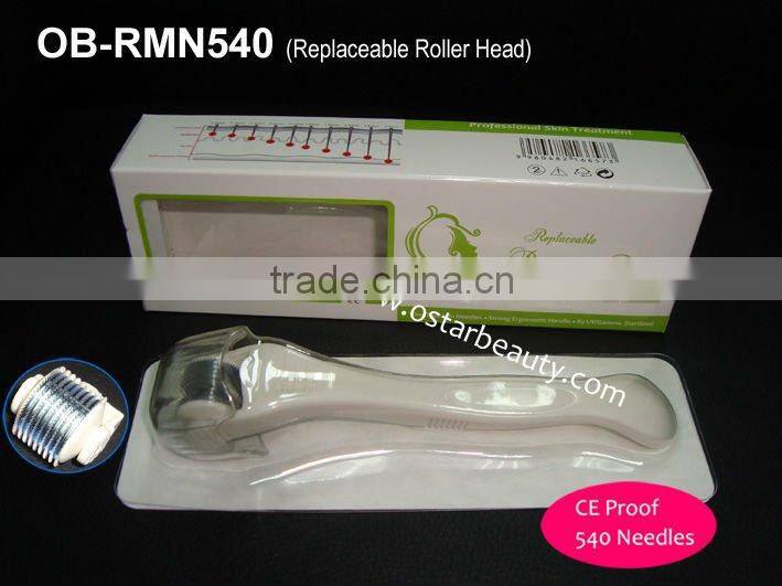 ( CE Proof ) Replacement derma roller system beauty needle roller RMN