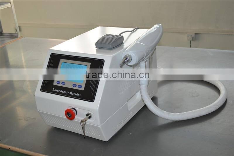 Q switch nd yag laser hair removal machine
