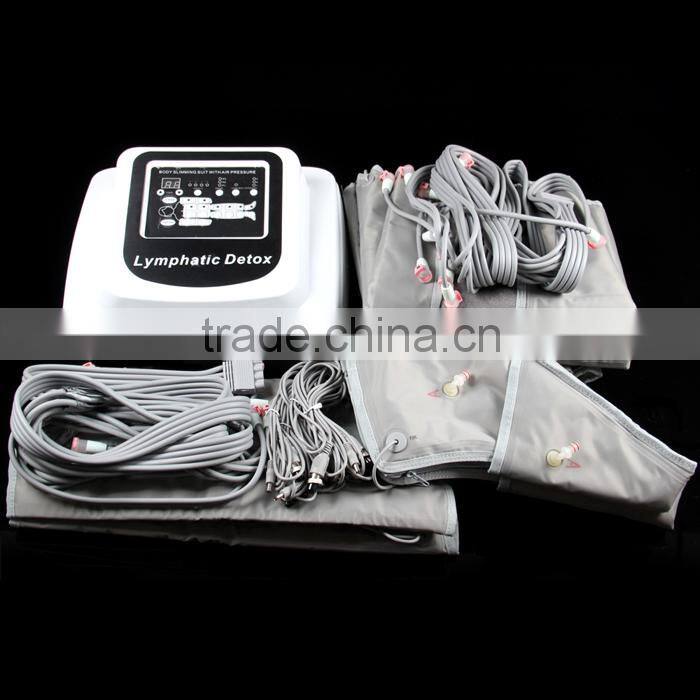 Hot sale ultrasonic welding 36v safty voltage far infrared air pressotherapy lymphatic drainage machine