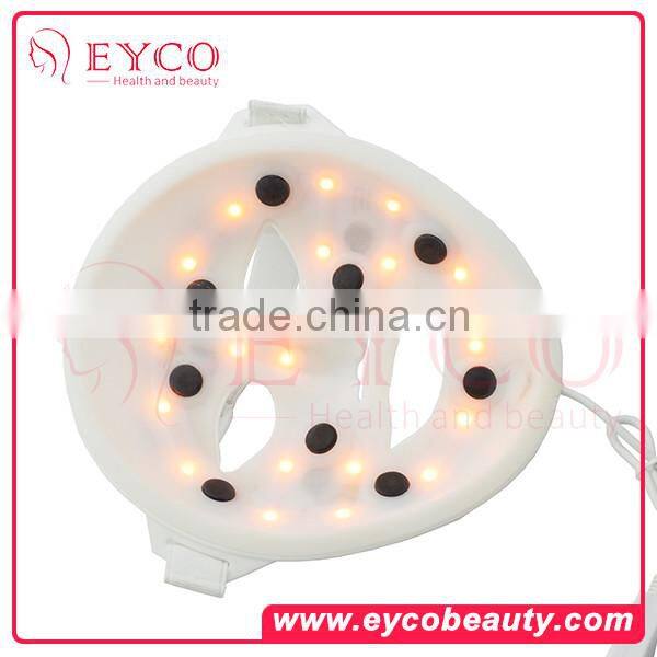 Latest 3 Colors LED Electronic Facial Heating Mask led photon light therapy