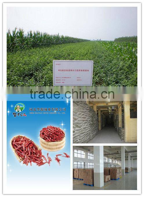 2012 New Crop Red Dried Whole Chili Pepper Pods