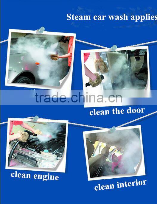 2016 most popular steam car,steam washing car machine,steam wash machine for car with high quality
