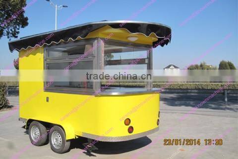 popular street food vending cart/commercial food carts/mobile food cart