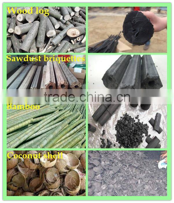 high capacity wood branch Smokeless charcoal stove design