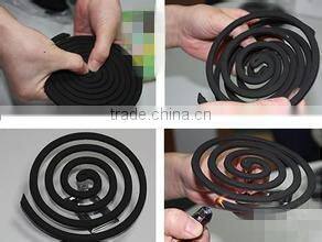130mm 140mm eco-friendly plant fiber mosquito repellent coil