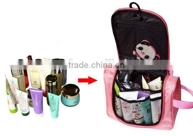 Multipurpose large capicity cosmetic toiletry bag