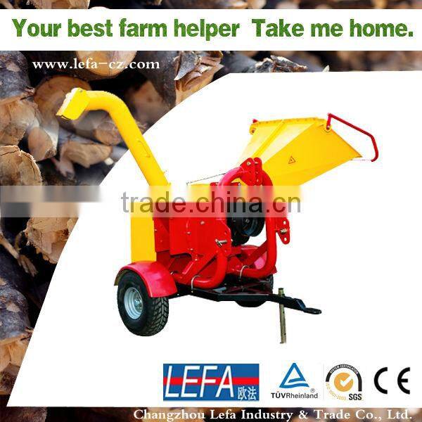 towable shredder machine wood chipper