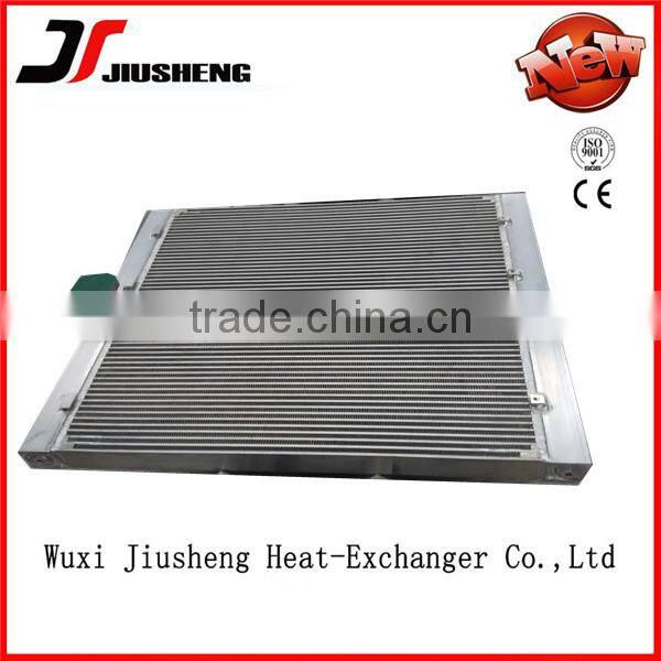 aluminum air cooled liquid heat exchanger for industrial cooling system