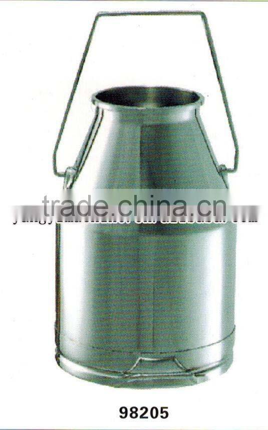Stainless Steel Food Grade Polished Diary Equipment Milk Bucket