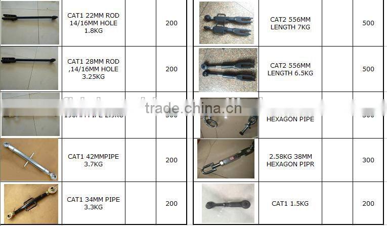 FACTORY PRICE KUBOTA LINKAGE, TOPLINK ASSEMBLY, KUBOTA PARTS FOR SALES