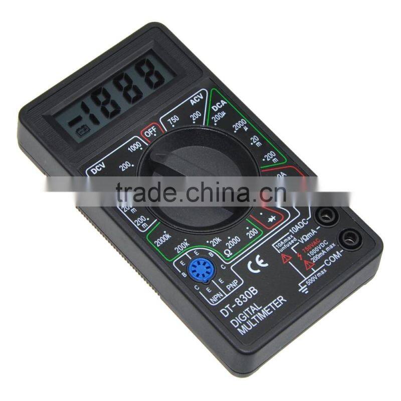 Hot Sale LCD Multimeter Voltmeter Ammeter Ohmmeter Tester Tool DT-830B