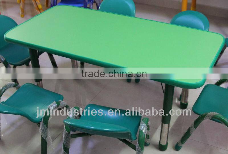 Height adjustable kids desk for kindergarten furniture