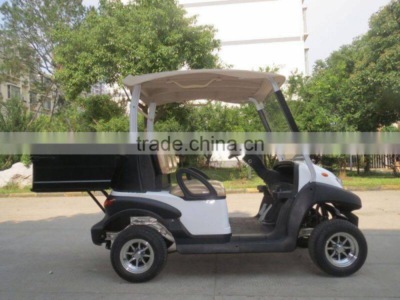 2 seater New Electric Golf Car with rear cargo