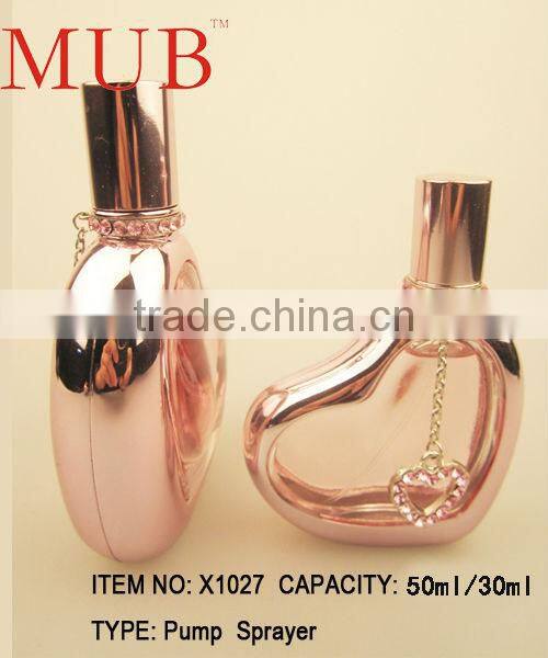 Heart Shape Glass Perfume Bottle Wholesa