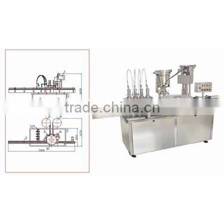 HHG-IS Automatic Liquid Filling and Capping Machine for Screw Caps