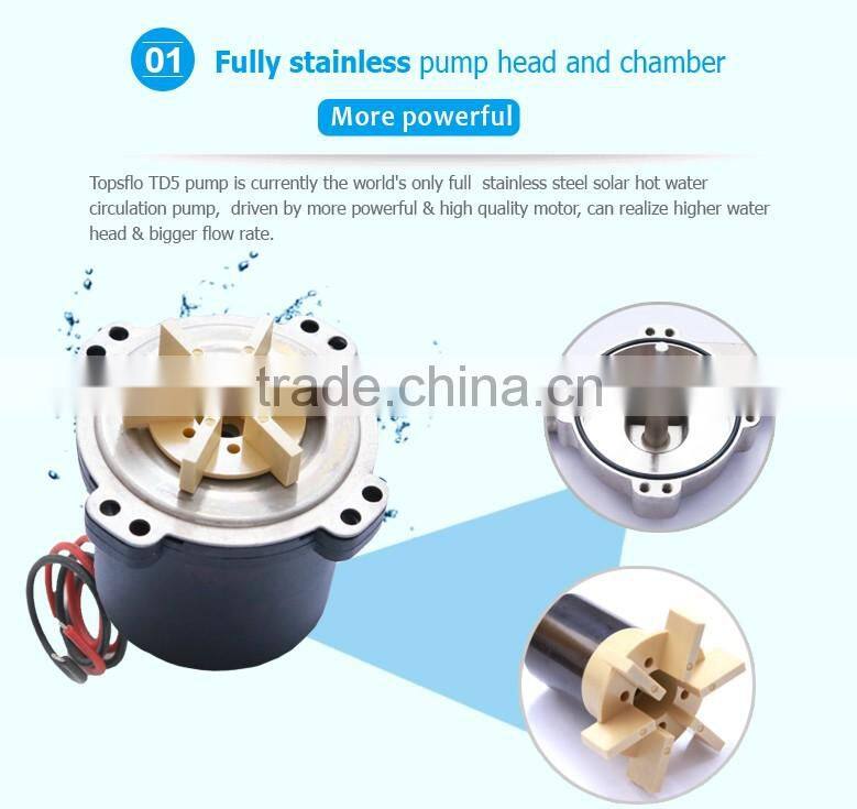 Solar PUMP TD5 for solar water heating system