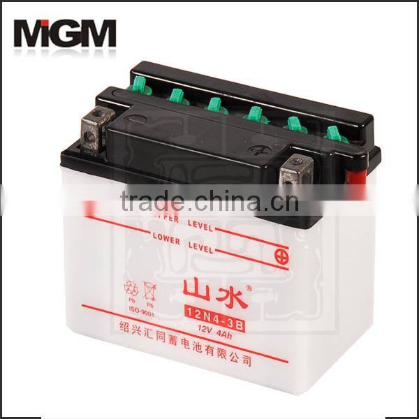 motorcycle battery 12N10-3B ,rechargeable battery for motocycle