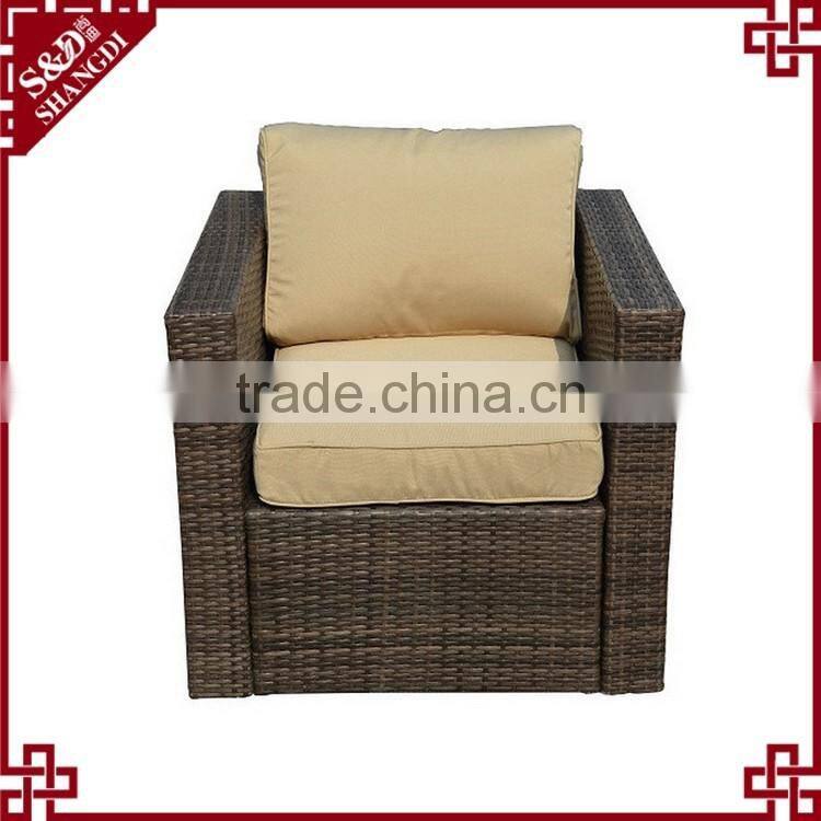 S&D garden furniture suppliers cheap rattan garden sofa