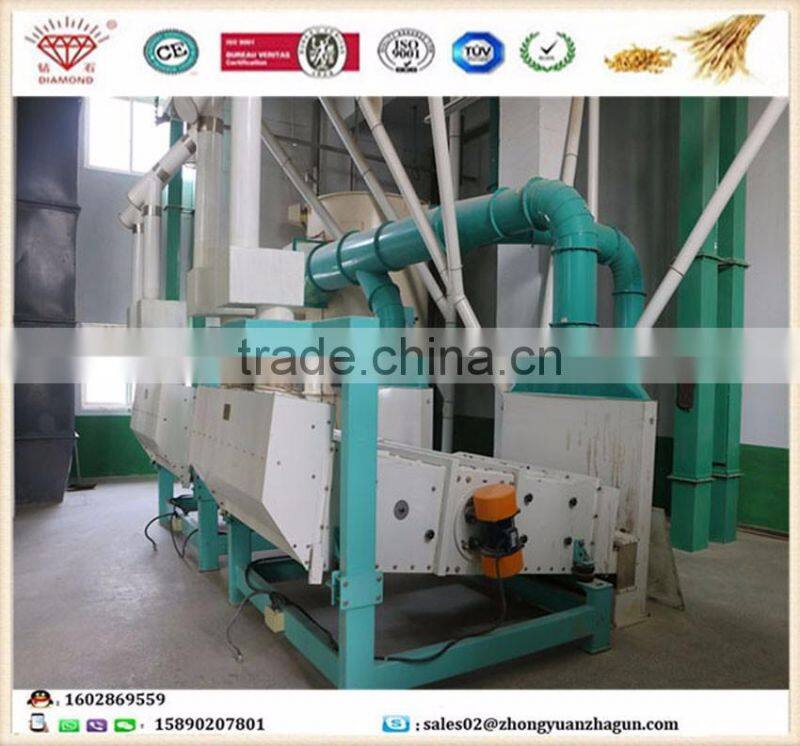 Fully Automatic all-purpose wheat flour mill production line (50Ton per 24 hour)