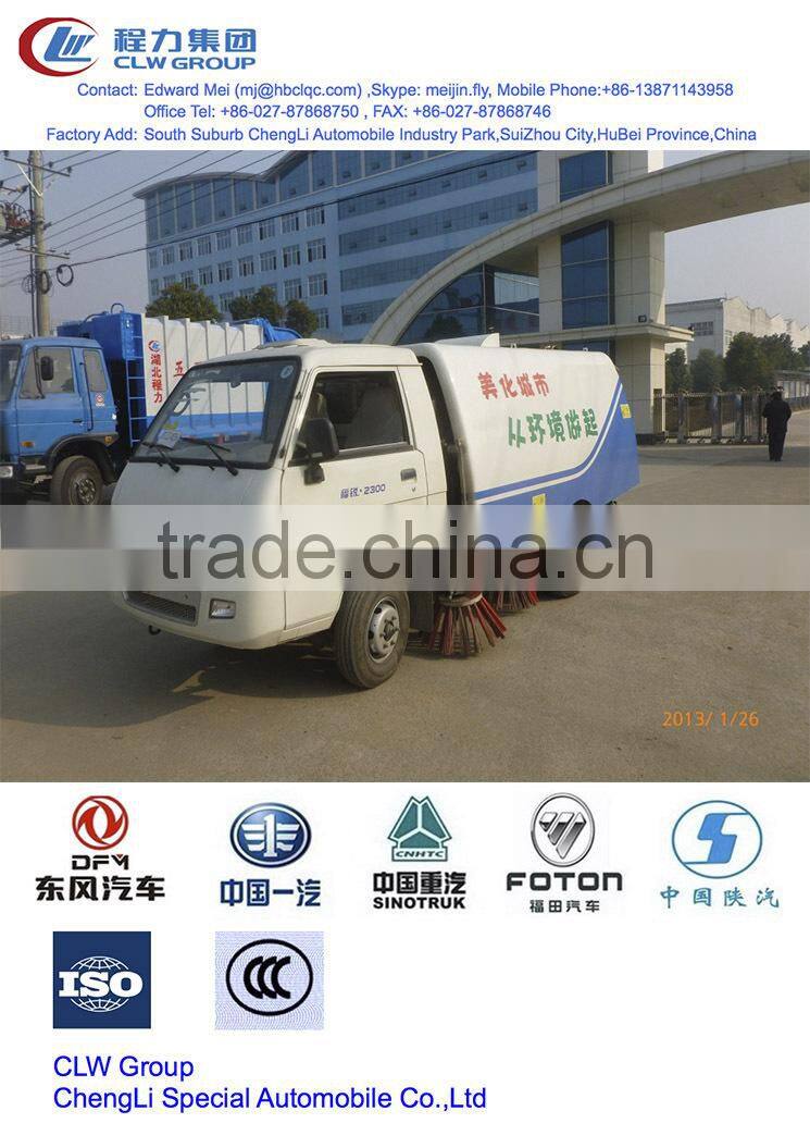 foton 1 m3 road sweeper hydraulic