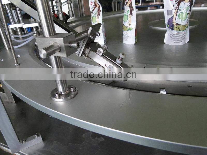 Automatic Jelly Juice Spout Pouch Filling Machine Water Pouch Packing Machine