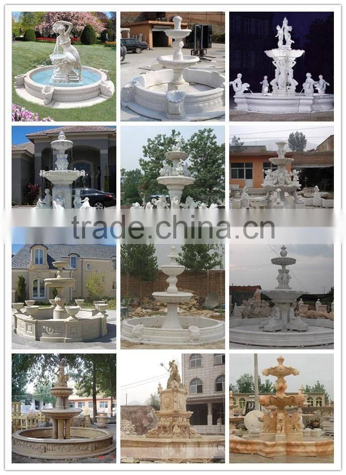 Best price beige marble fountain