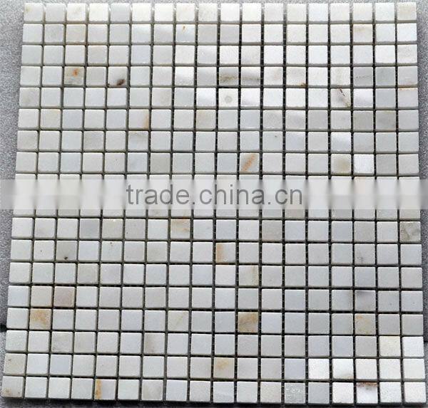 Carara White Marble Mosaic