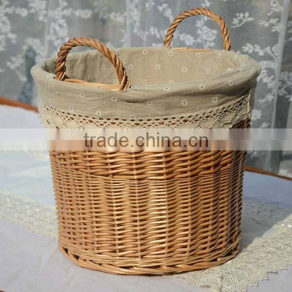 Exqusite large round storage baskets with lids