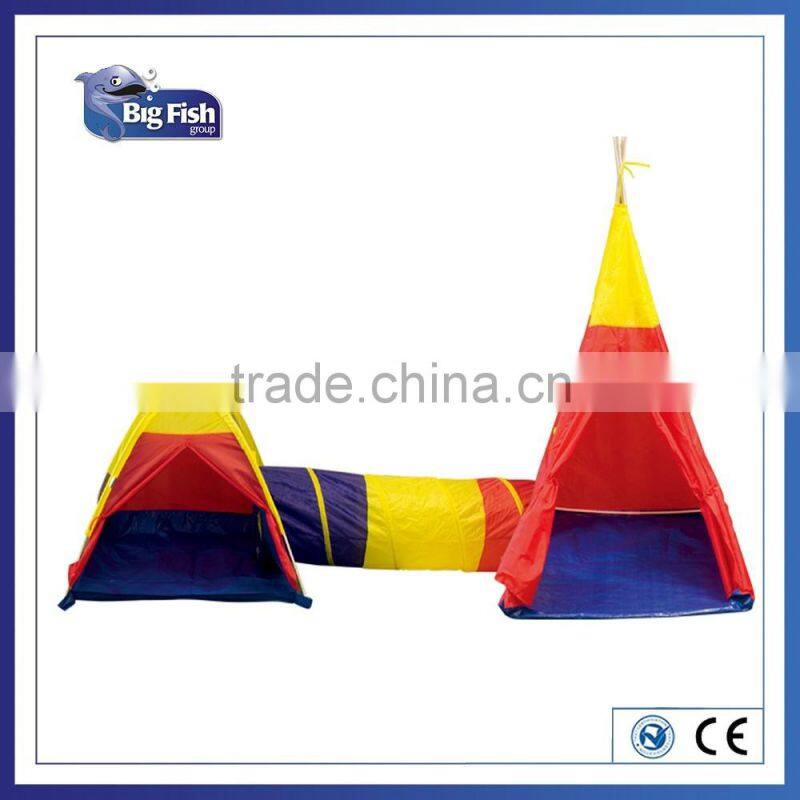 Kids Playhouse Adventure Play Tent Indoor or Outdoor Tunnel Pool 3 Pieces Set