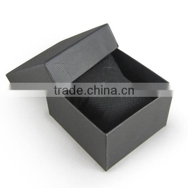 Black paper packaging boxes for watch custom gift packing box