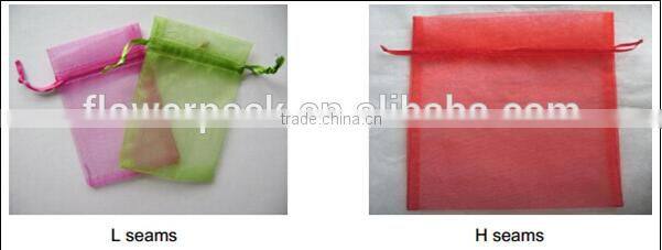 organza gift bag for Christmas