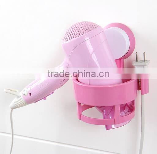 Magic Sucker Plastic Hair Dryer Storage Rack