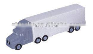 PU stress container car/lorry shaped stress reliever/anti stress truck/squeeze soft toy