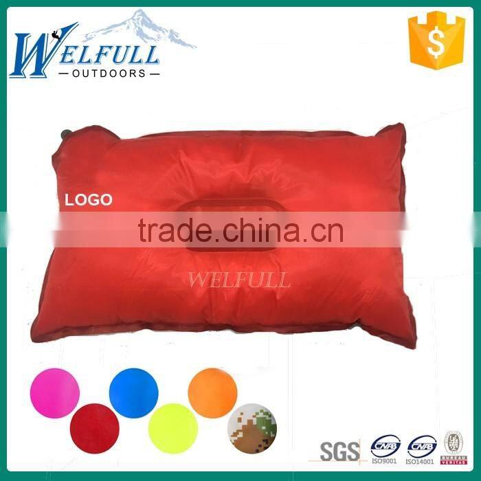 Customized comfortable sleeping air travel pillow