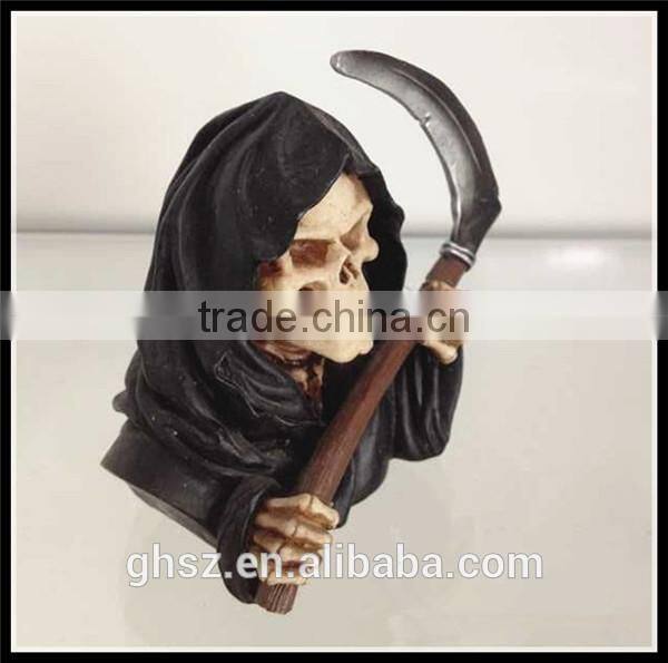 Custom collectible World War Two soldier skull bust model china manufacturer