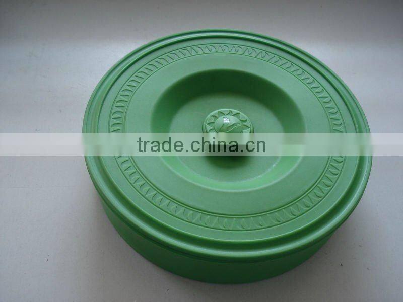 2016 Hot Sale Round Plastic Tortilla Warmer Storage Container