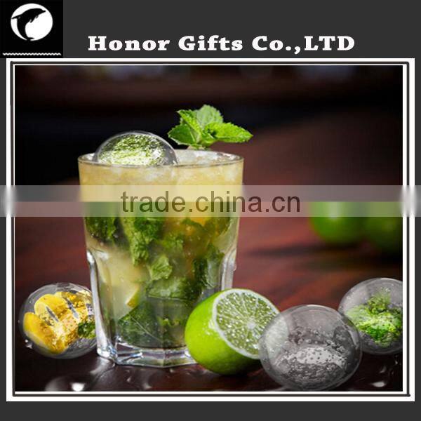 Novelty Food Grade Whiskey Silicone Ice Ball Mold
