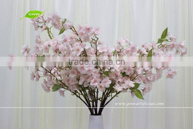 GNW BLB-CH1605013 Best choice wholesale pink Short stem Cherry blossom branche for Sale