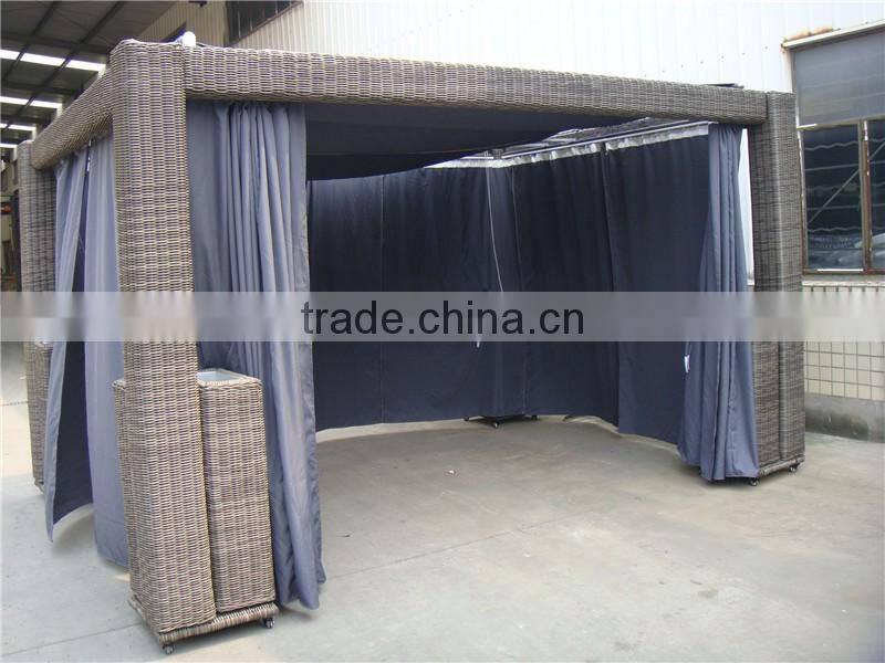 High Quality Garden Rattan Outdoor Gazebo