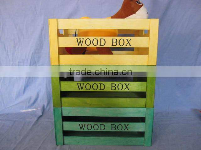 Holiday Decoration Gift Use Product Type gift wood crate