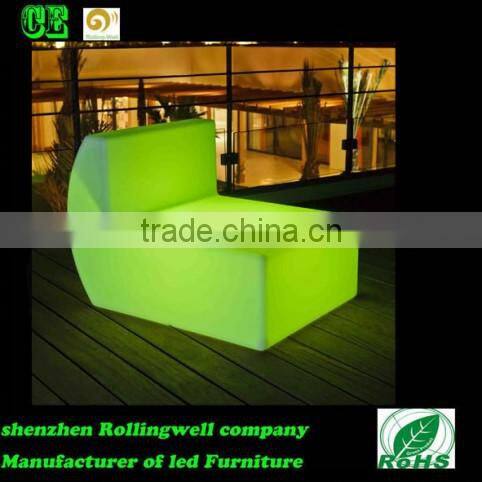 Colorful Modern rechargeable battery Led sofa/chair for living room Furniture chair