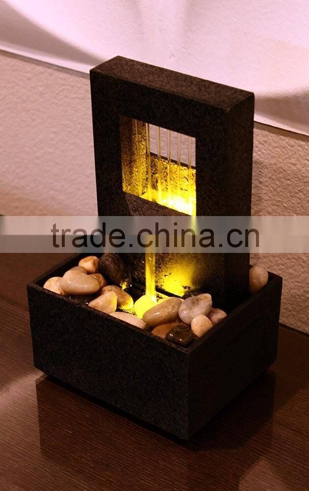 Raining Spout LED Relaxation Water Fountain