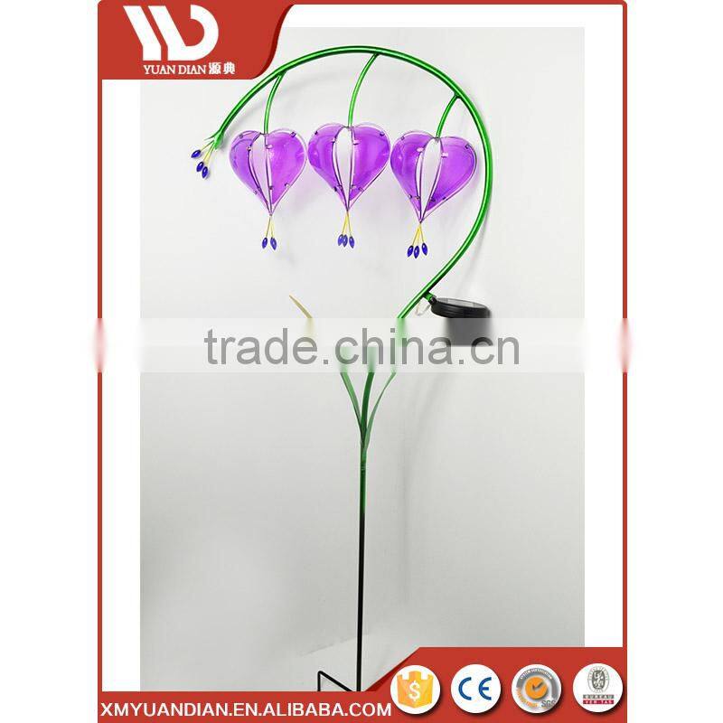 Personalized Ornaments Wholesale Flower Solar Stake Led Garden Light