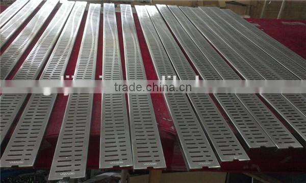 Australian Stainless Steel Laser Long Floor Drain