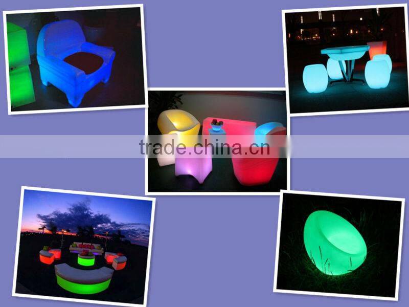 led chair/modern fashion led sofa/led table/bar table/bar furniture/sofa chair YM-LCH1204040