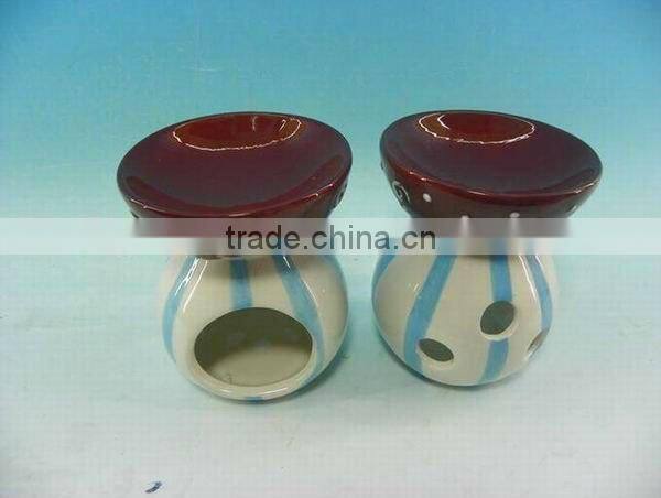 porcelain or ceramic candle holder