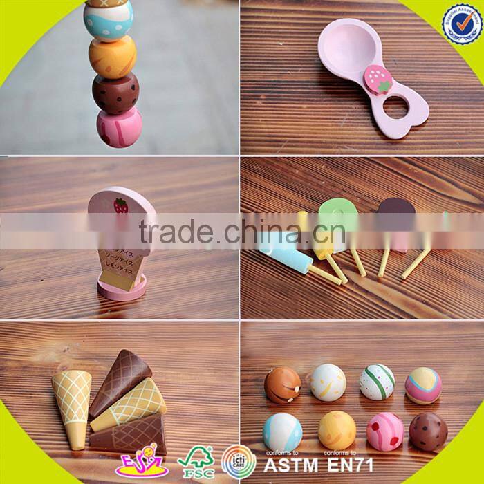 wholesale baby wooden Ice -cream shop toy,beautiful Ice -cream shop toy, top fashion wooden Ice -cream shop toy W10A022